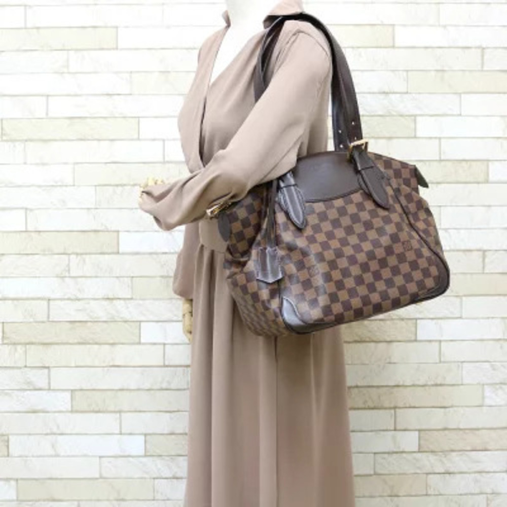 Louis Vuitton Damier Bag Verona Shoulder Brown